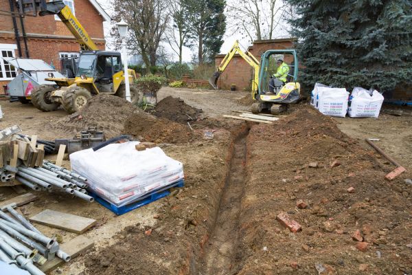 Drainage Ditch Digging in Moorhead