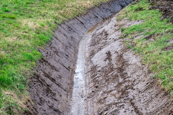Cost of Drainage Ditch Construction in Moorhead