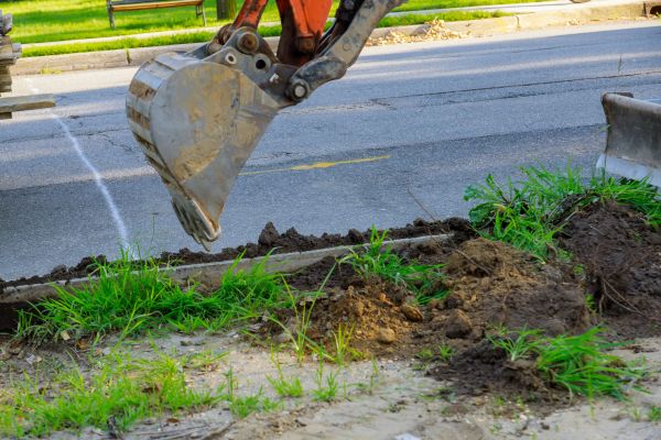 Cost of Sewer Line Trenching in Moorhead