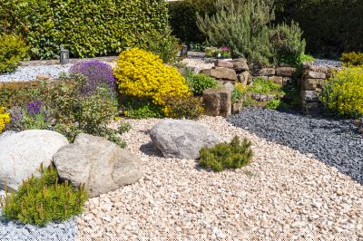 Garden Gravel Installation